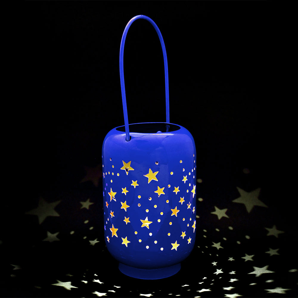 Mango Homes Glorious Decorating Cylinderical Star patterns Assorted Lantern