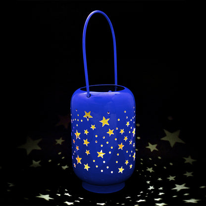 Mango Homes Glorious Decorating Cylinderical Star patterns Assorted Lantern