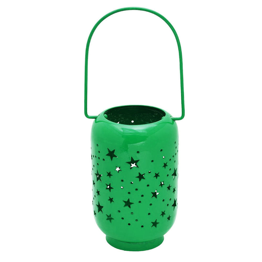 Mango Homes Glorious Decorating Cylinderical Star patterns Assorted Lantern