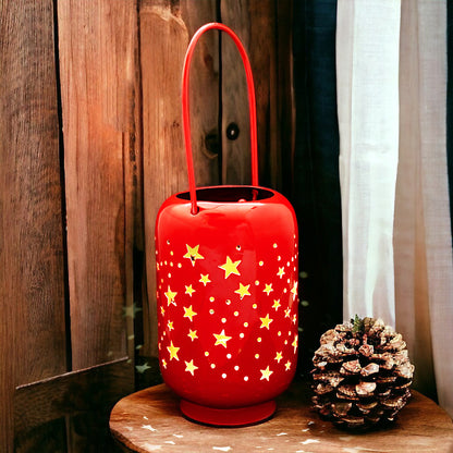 Mango Homes Glorious Decorating Cylinderical Star patterns Assorted Lantern