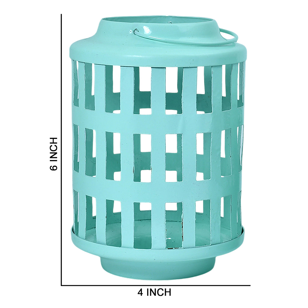 Mango Homes The Light Blue Jali Lantern Assorted Lantern