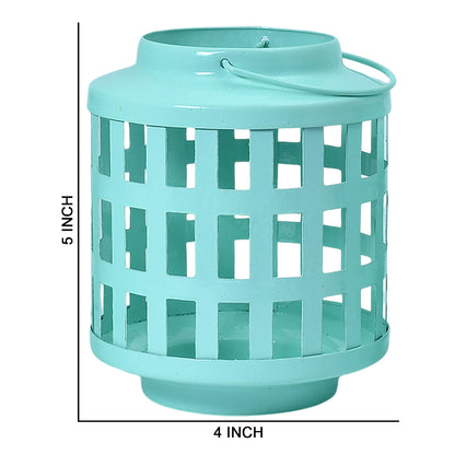 Mango Homes The Light Blue Jali Lantern Assorted Lantern