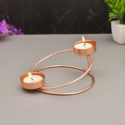 Mango Homes Metal Tea Light Candle Holder Stand for Home Decor