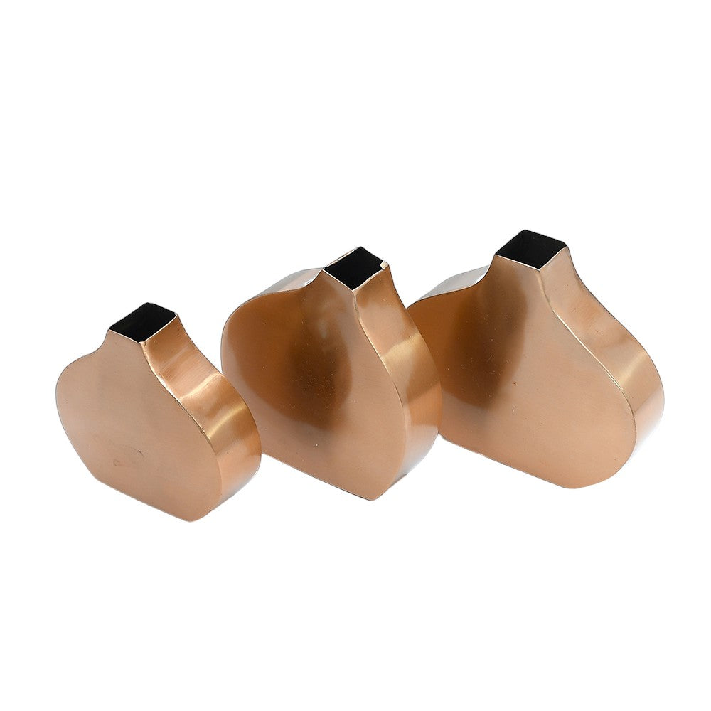 Mango Homes Brilliance Handcrafted Copper Floral Vases