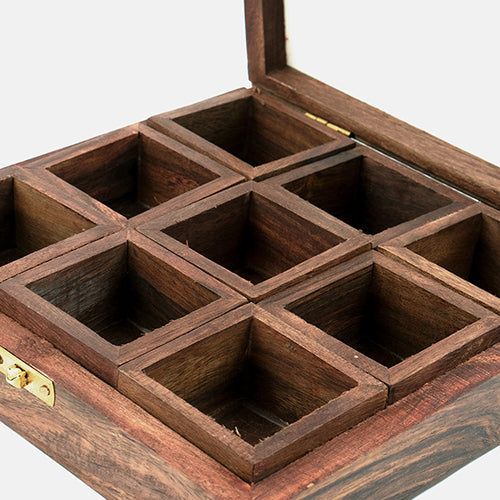 Mango Homes Wooden Spice Box