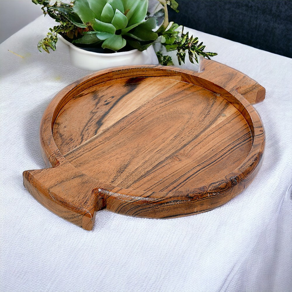 Mango Homes Handmade Wooden Serving Platter