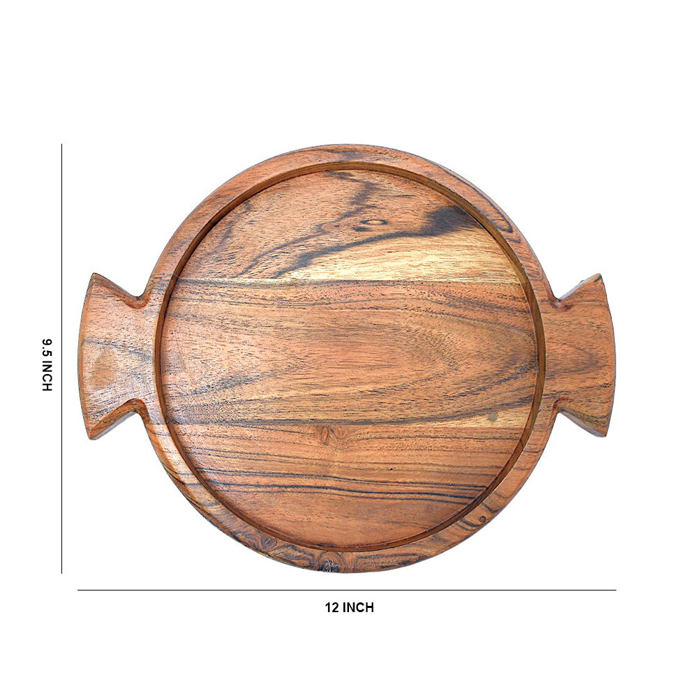 Mango Homes Handmade Wooden Serving Platter