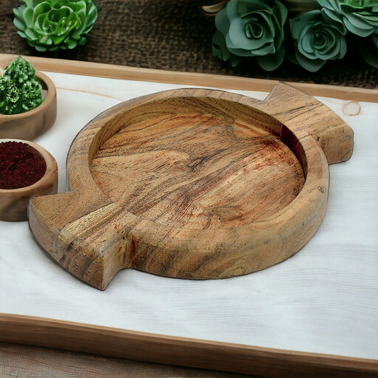 Mango Homes Handmade Wooden Serving Platter