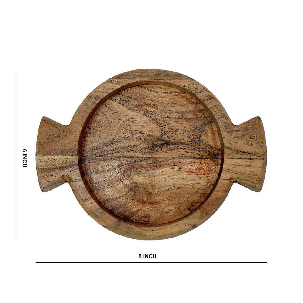 Mango Homes Handmade Wooden Serving Platter