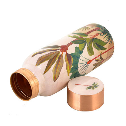 Beach Printed Copper Water Bottle 500 ML