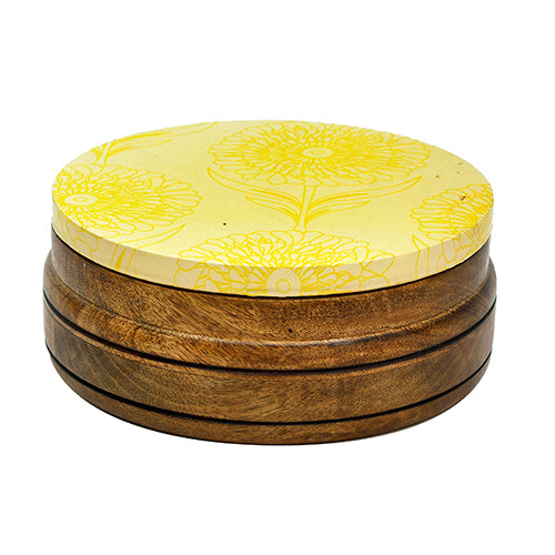 Mango Homes Round Dry Fruit Box