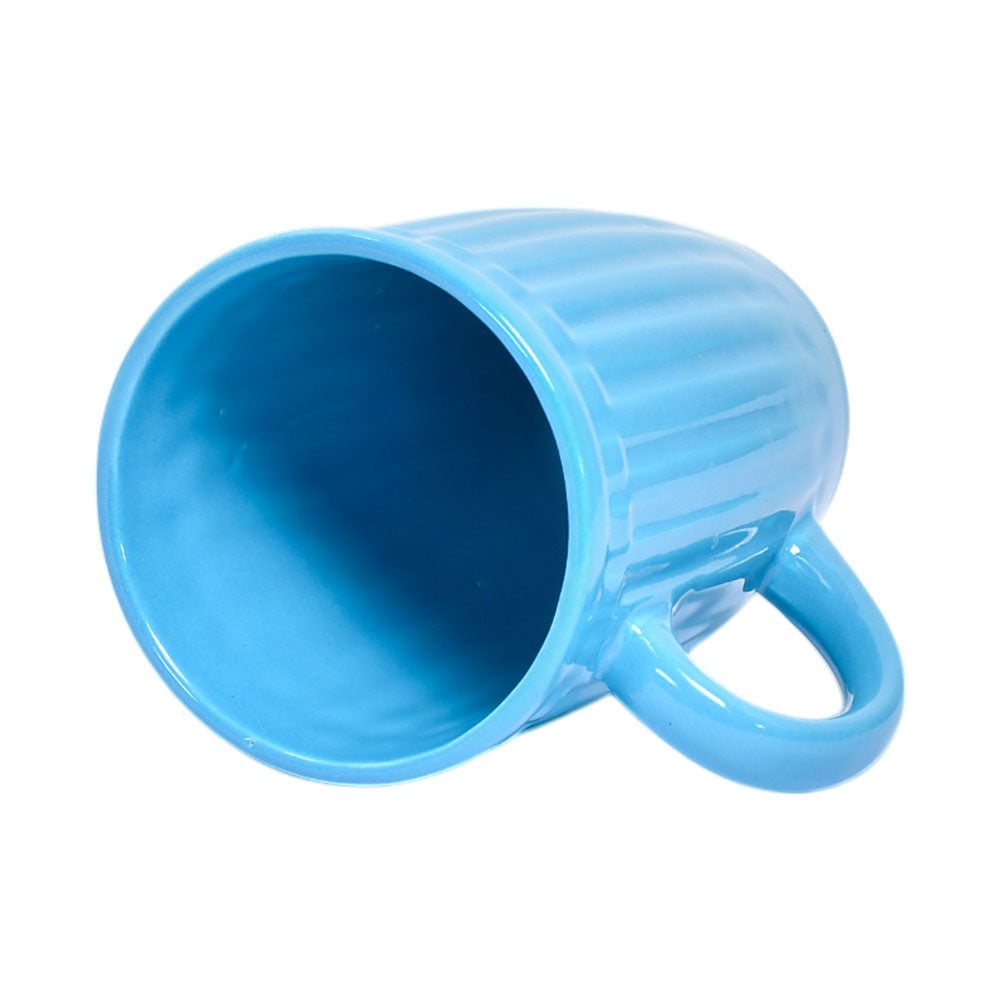Mango Homes Ocean Blue Ceramic Mug (PACK OF 2)