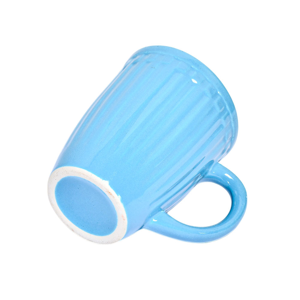 Mango Homes Ocean Blue Ceramic Mug (PACK OF 2)