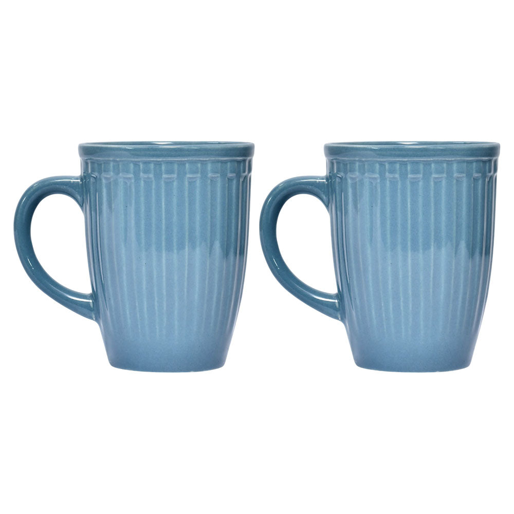 Mango Homes Versatile Blue Grey Mug (PACK OF 2)