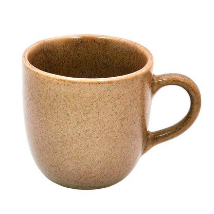 Mango Homes Brown Stoneware Cup (PACK OF 2)