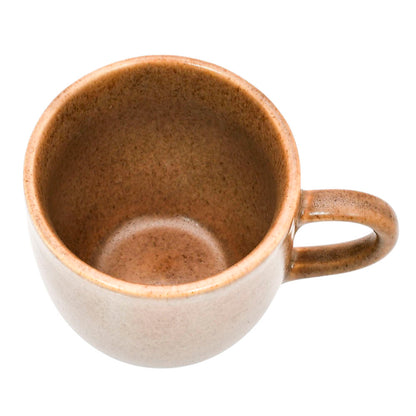 Mango Homes Brown Stoneware Cup (PACK OF 2)