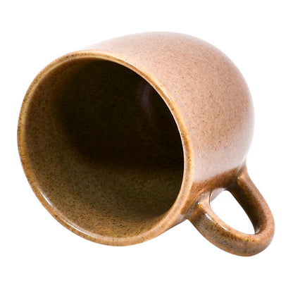 Mango Homes Brown Stoneware Cup (PACK OF 2)