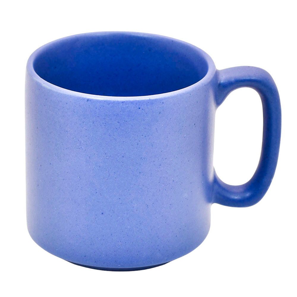 Mango Homes Handmade Blue Ceramic Coffee Mug (PACK OF 2)