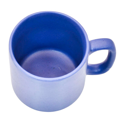 Mango Homes Handmade Blue Ceramic Coffee Mug (PACK OF 2)