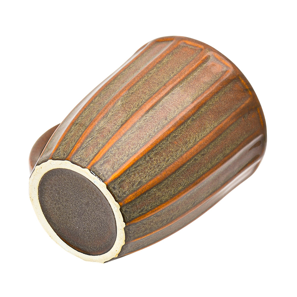 Mango Homes Organic Brown Lining Coffee Mug (PACK OF 2)