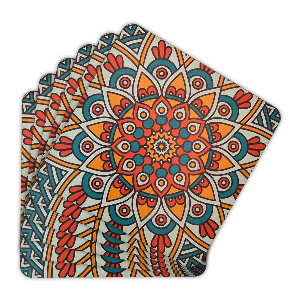 Floral Print Table Mats