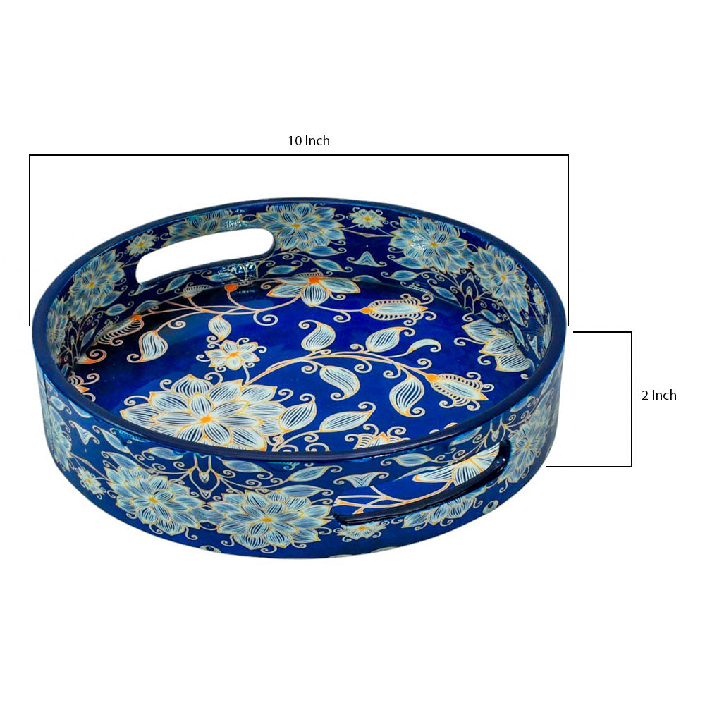 Multi-Purpose Floral Leaves Tray