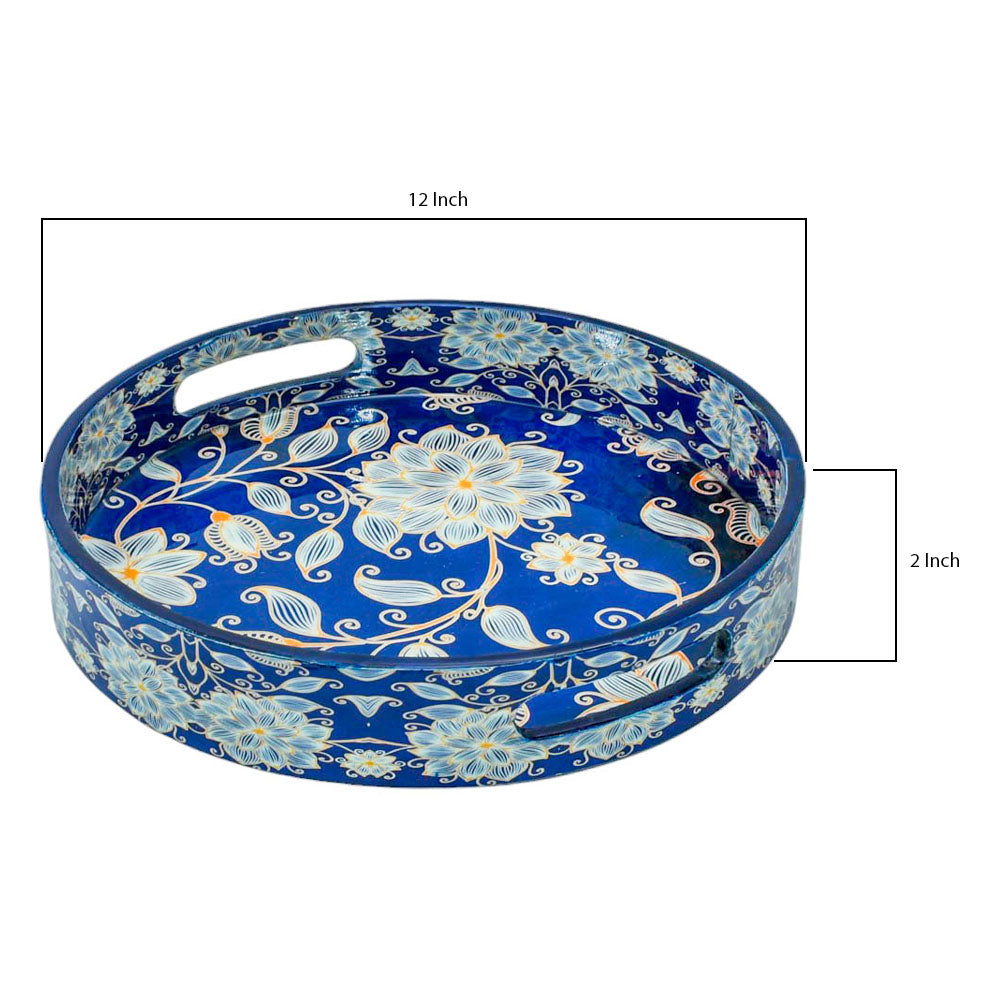 Multi-Purpose Floral Leaves Tray