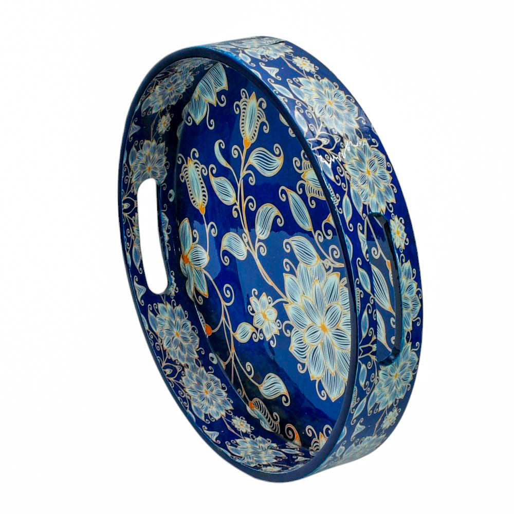 Multi-Purpose Floral Leaves Tray